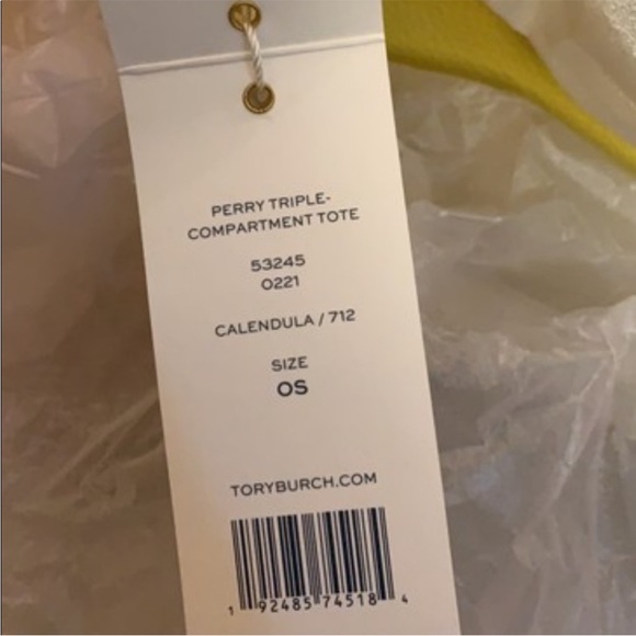 Tory Burch PERRY TRIPLE-COMPARTMENT TOTE BAG - Picture 10 of 10